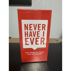Never Have I Ever The Game of Poor Life Decisions - 00137 NEW